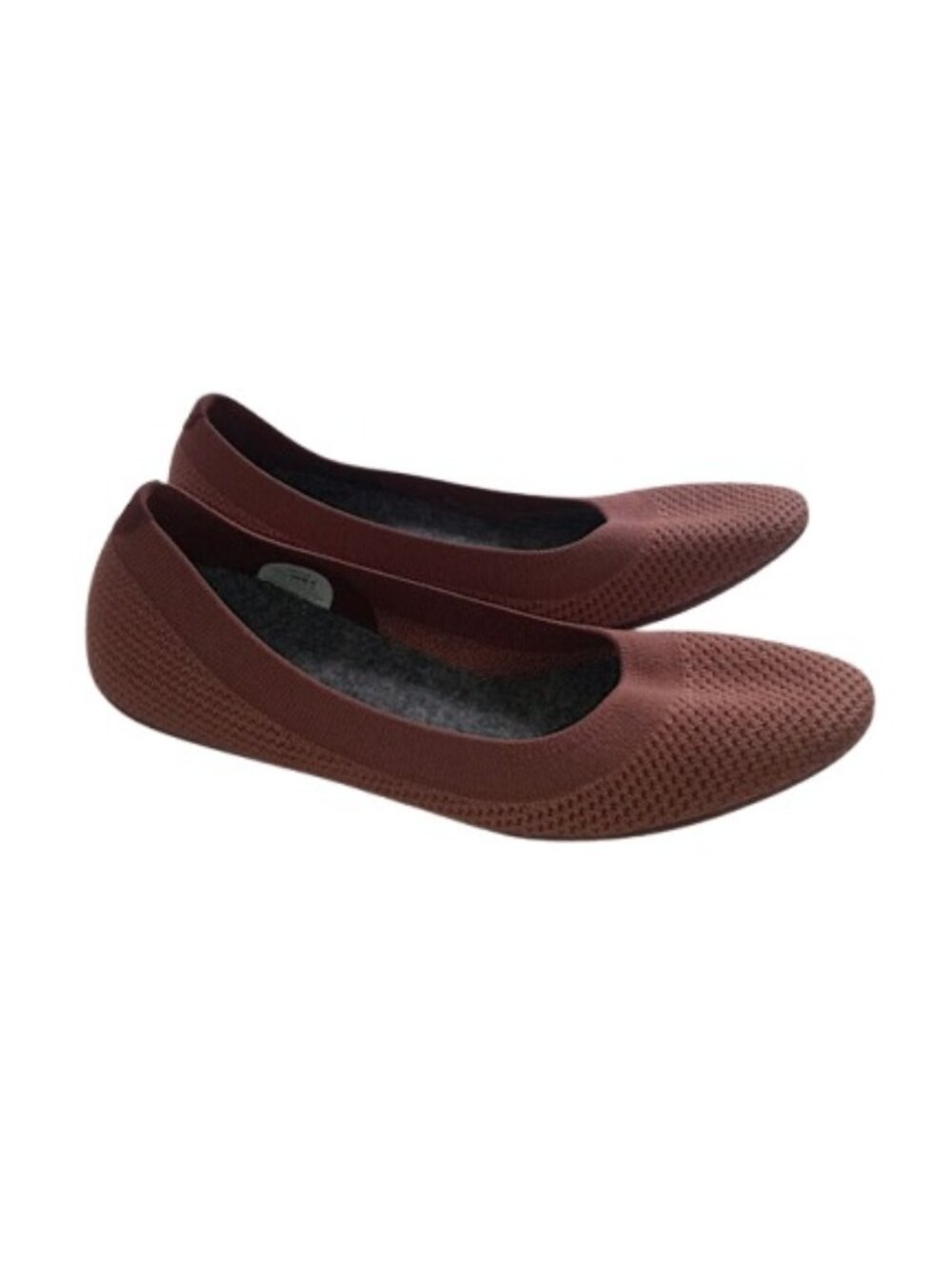 Allbirds Women's Tree Breezer Ballet Flats Knit Blend in Dusty Rose Pink 8.5 New